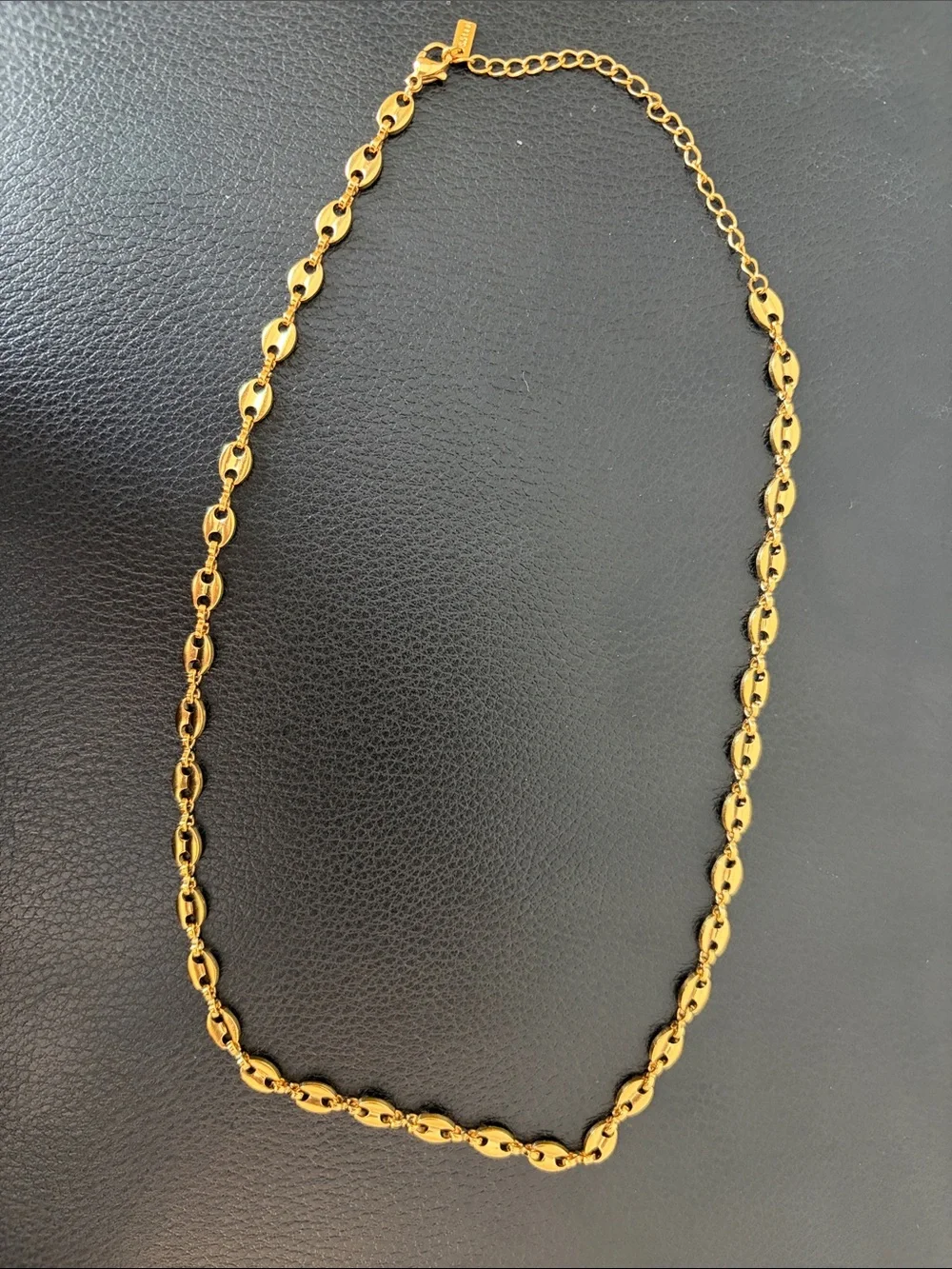 Gold Link Chain Necklace - Women's Fashion Jewelry